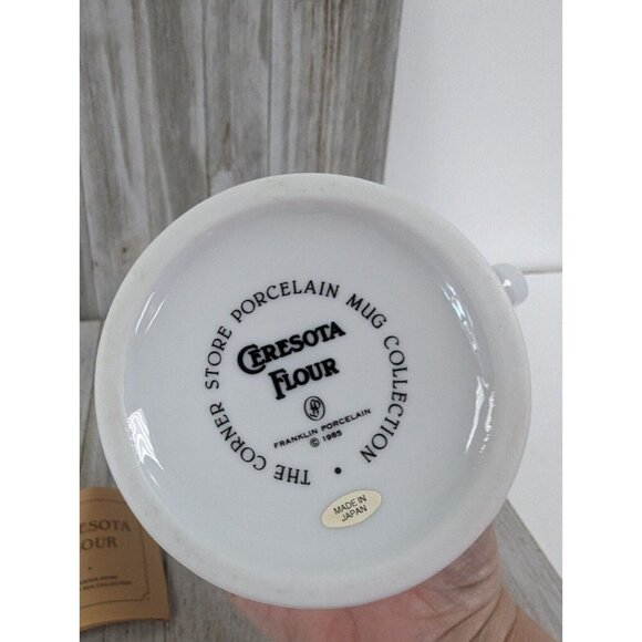 The Corner Store Porcelain Mug Collection Ceresota Flour Franklin - Picture 4 of 6
